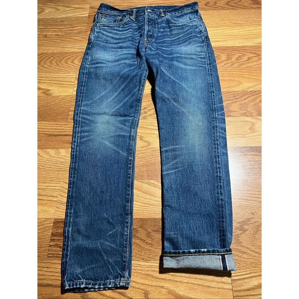 Ralph Lauren RRL Double RL Men’s Slim Narrow Selvedge Jeans 32x30